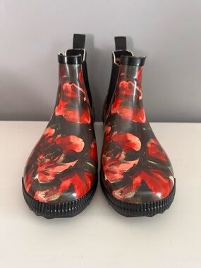 Cougar - Women’s, Chelsea, Vibrant Floral, Pull On, Rain Boots, Size 7, Like New